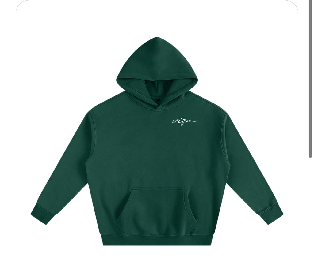 oversized fleeced hoodie