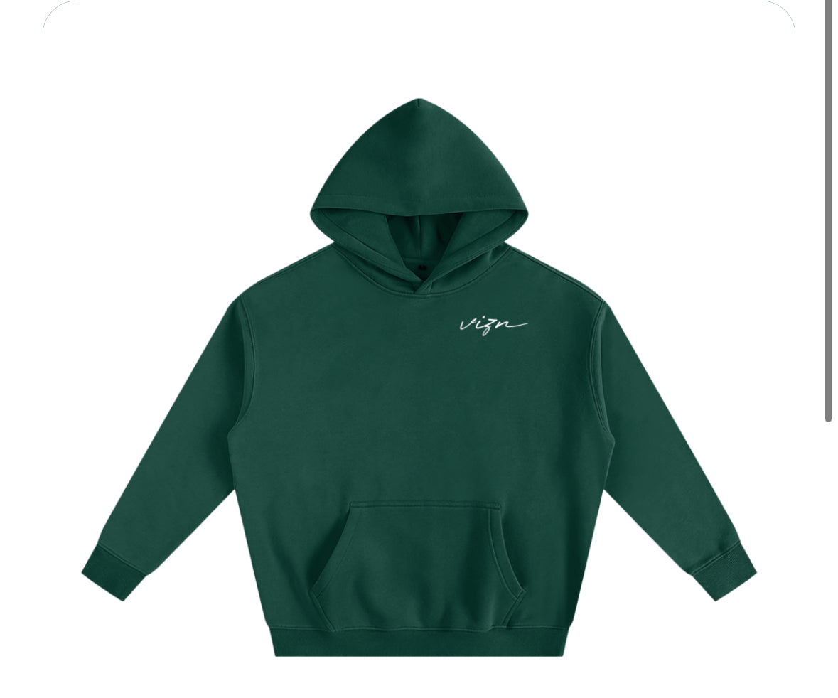 oversized fleeced hoodie