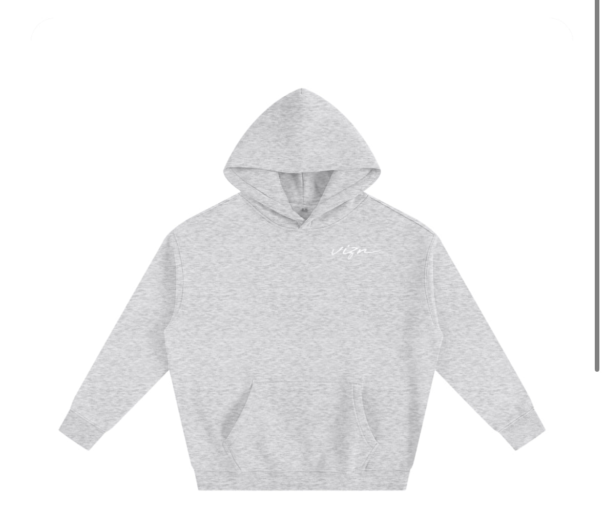 oversized fleeced hoodie