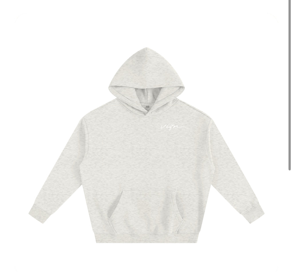 oversized fleeced hoodie