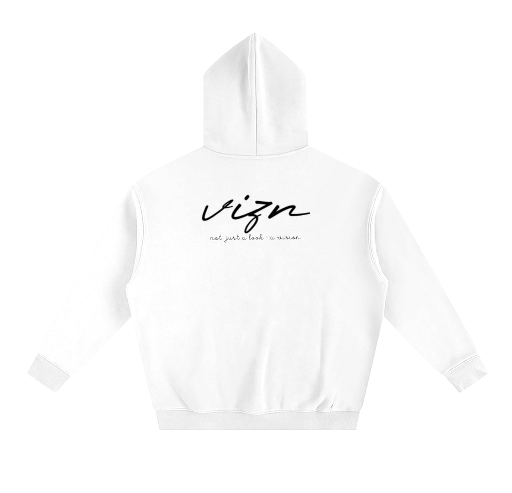 Oversized fleeced hoodie