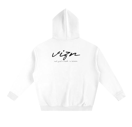 Oversized fleeced hoodie