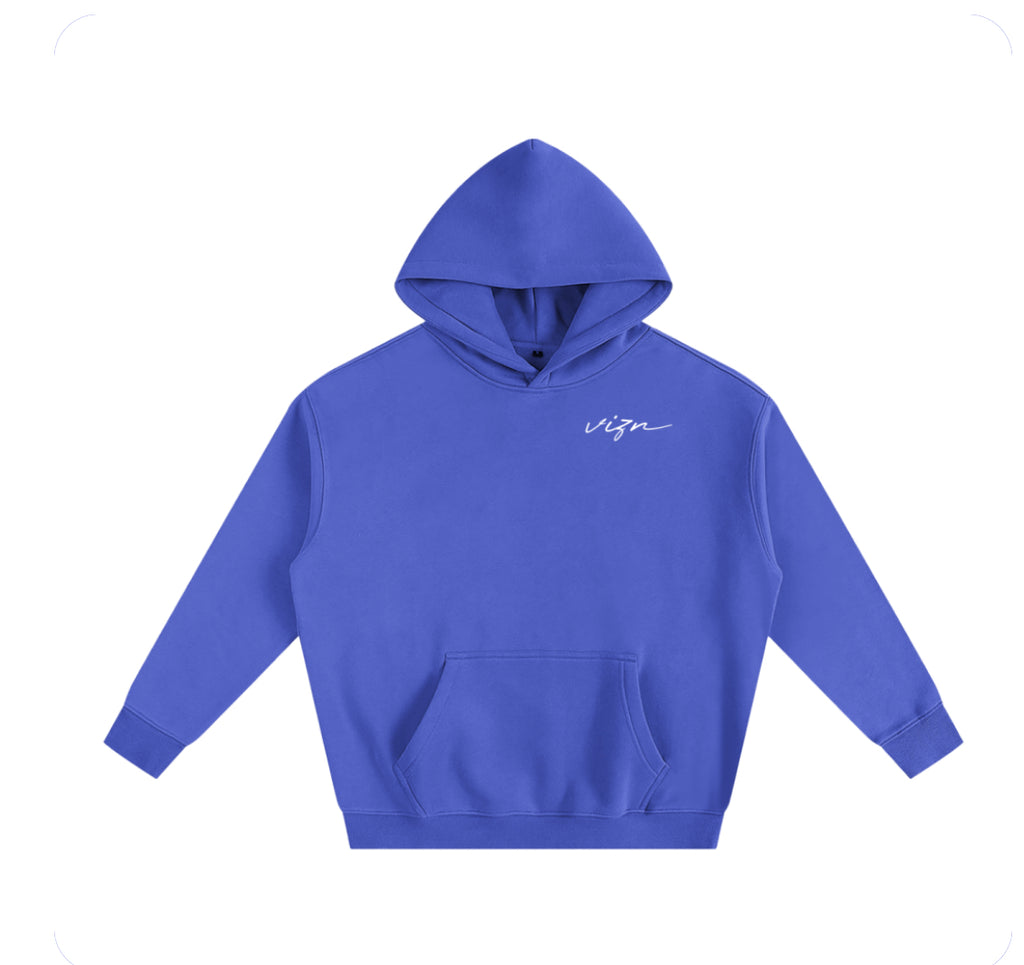 oversized fleeced hoodie