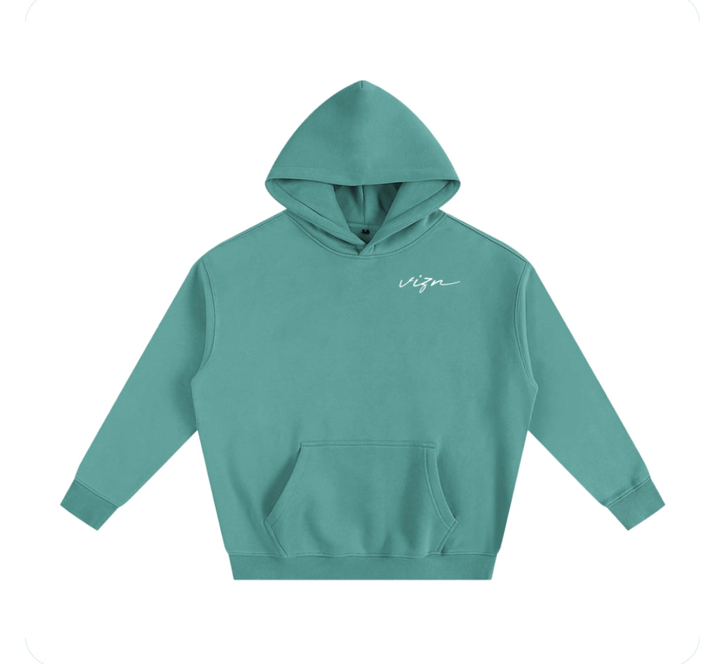 oversized fleeced hoodie