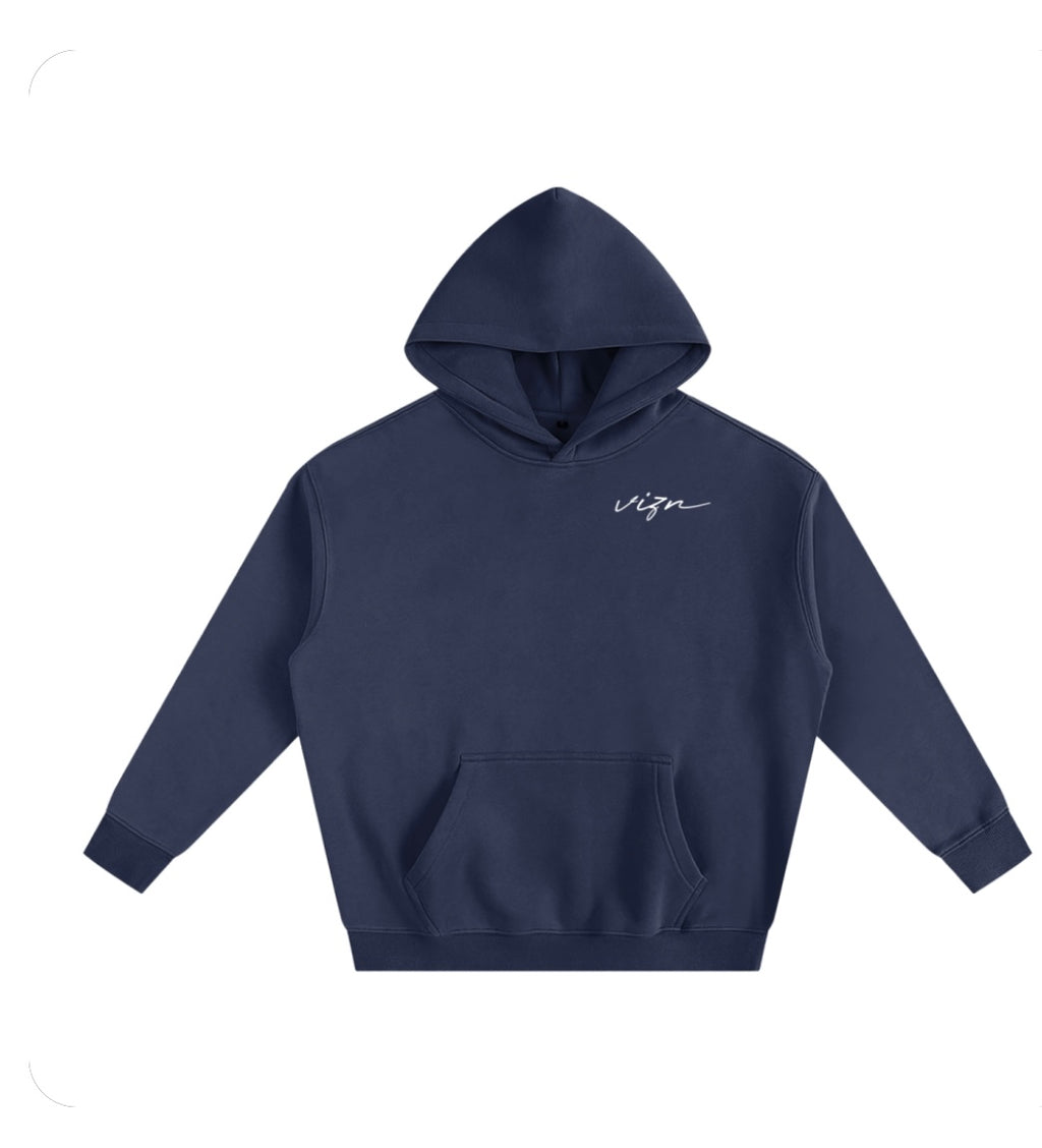 oversized fleeced hoodie